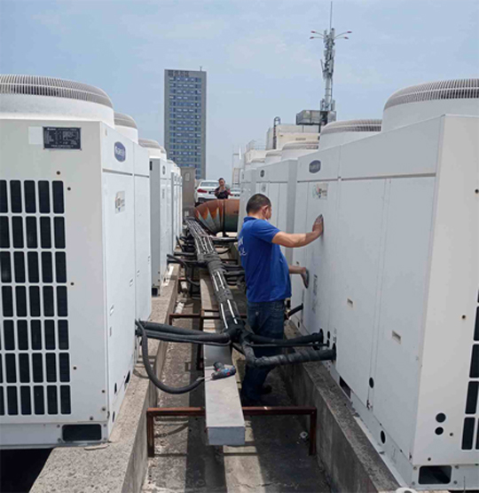 高青中央空调制热和不制冷系统维修方法